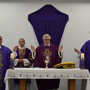 Zadarski nadbiskup Zgrablić pohodio sjemenište na zagrebačkoj Šalati